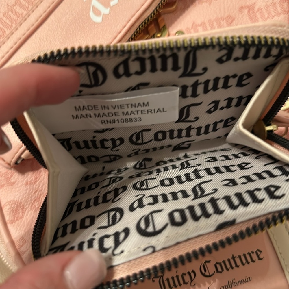 Juicy Couture NWOT Backpack Wristlet and Wallet - Picture 13 of 13